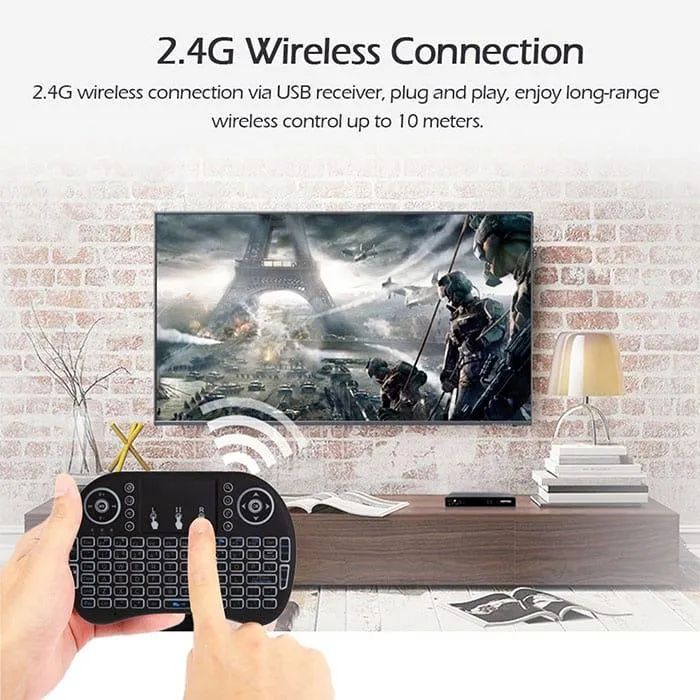RII i8 Mini Wireless Keyboard with Touchpad