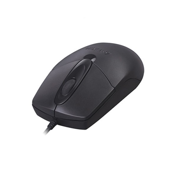 A4TECH USB Wired Optical Mouse – 1200 DPI, 3 Button, Durable 5M Clicks