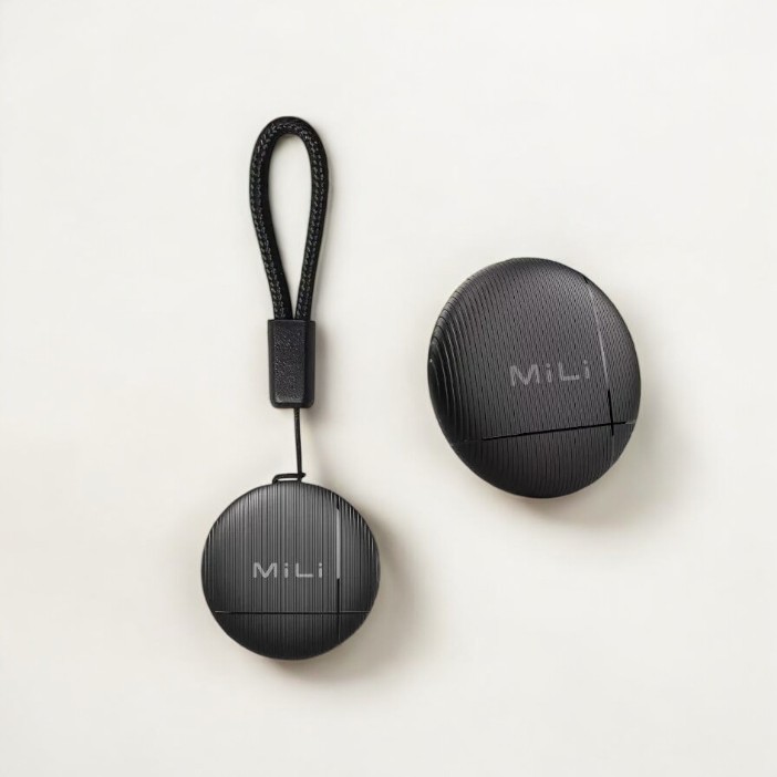 Mili LiTag Item Finder Tracker for iPhone iOS Bluetooth 5.2 IP67 Waterproof 100m Range
