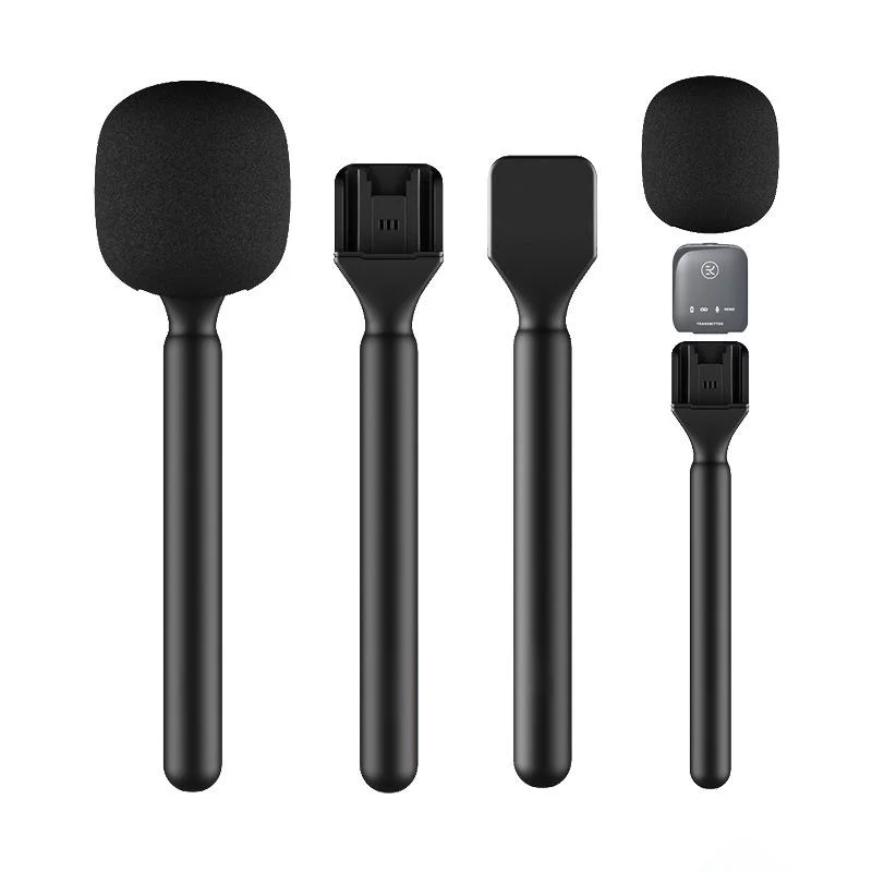 GearUP Wireless Microphone Holder for Interview – Universal Handheld Adapter Stick | TUSHAR TECH