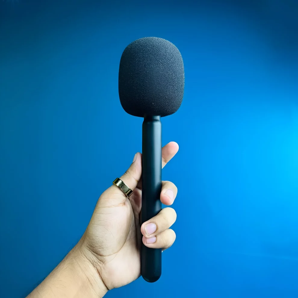 GearUP Wireless Microphone Holder for Interview – Universal Handheld Adapter Stick | TUSHAR TECH