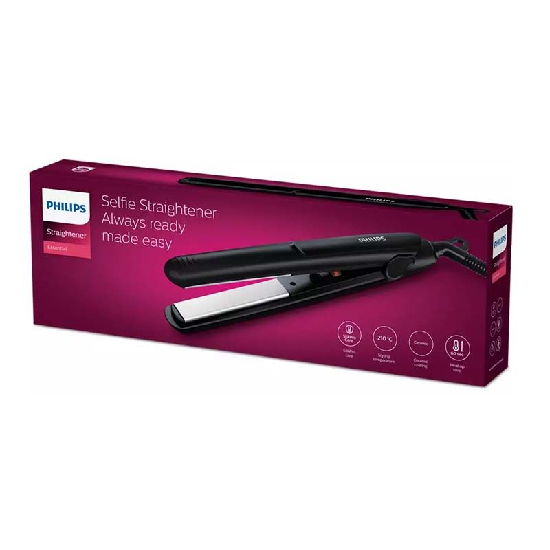Philips HP8303/06 Hair Straightener - Ceramic Plates, 210°C, Fast Heat-Up 60s | 2 Years Warranty | TUSHAR TECH