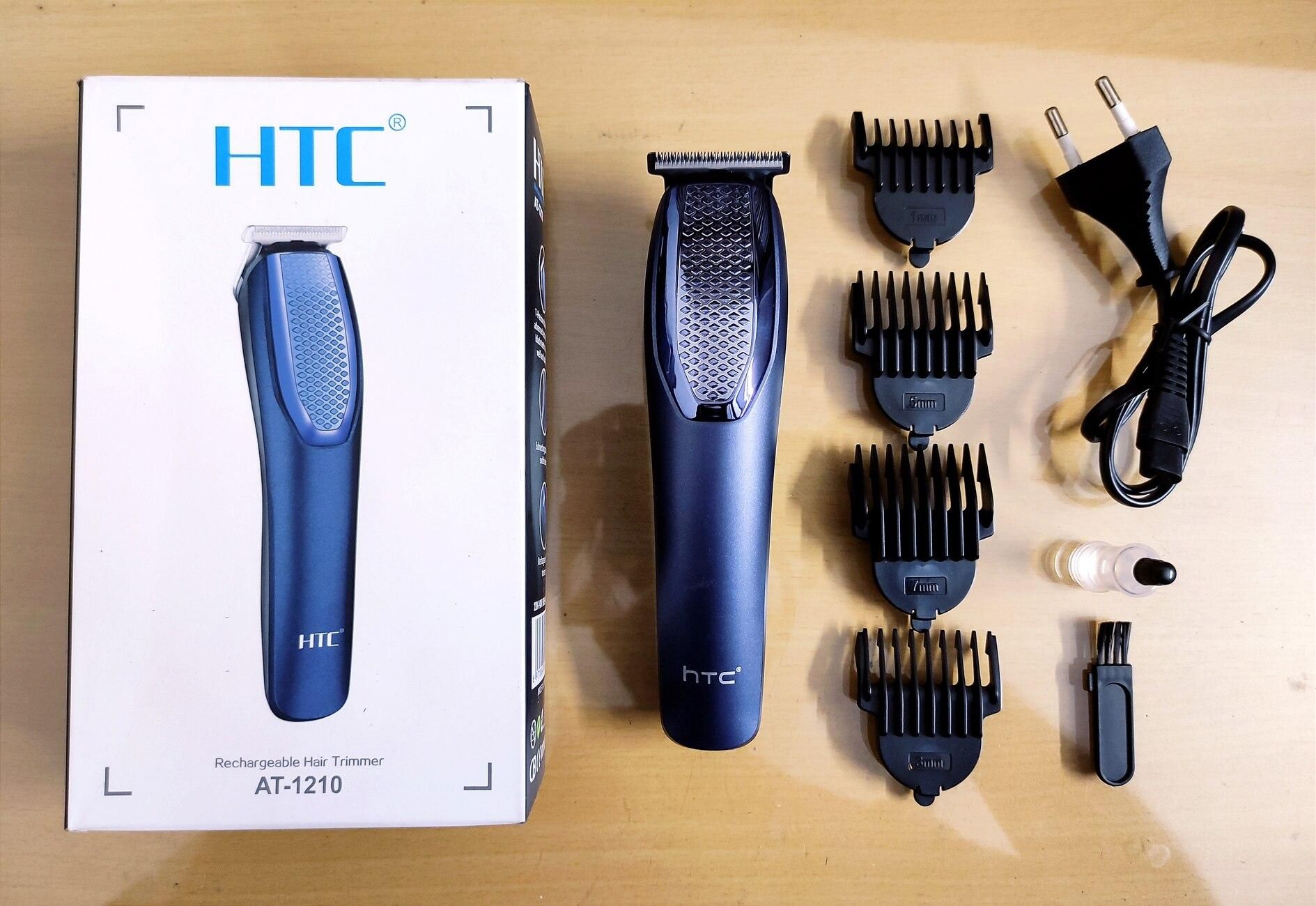 HTC Rechargeable Hair Trimmer For Men (AT-1210)