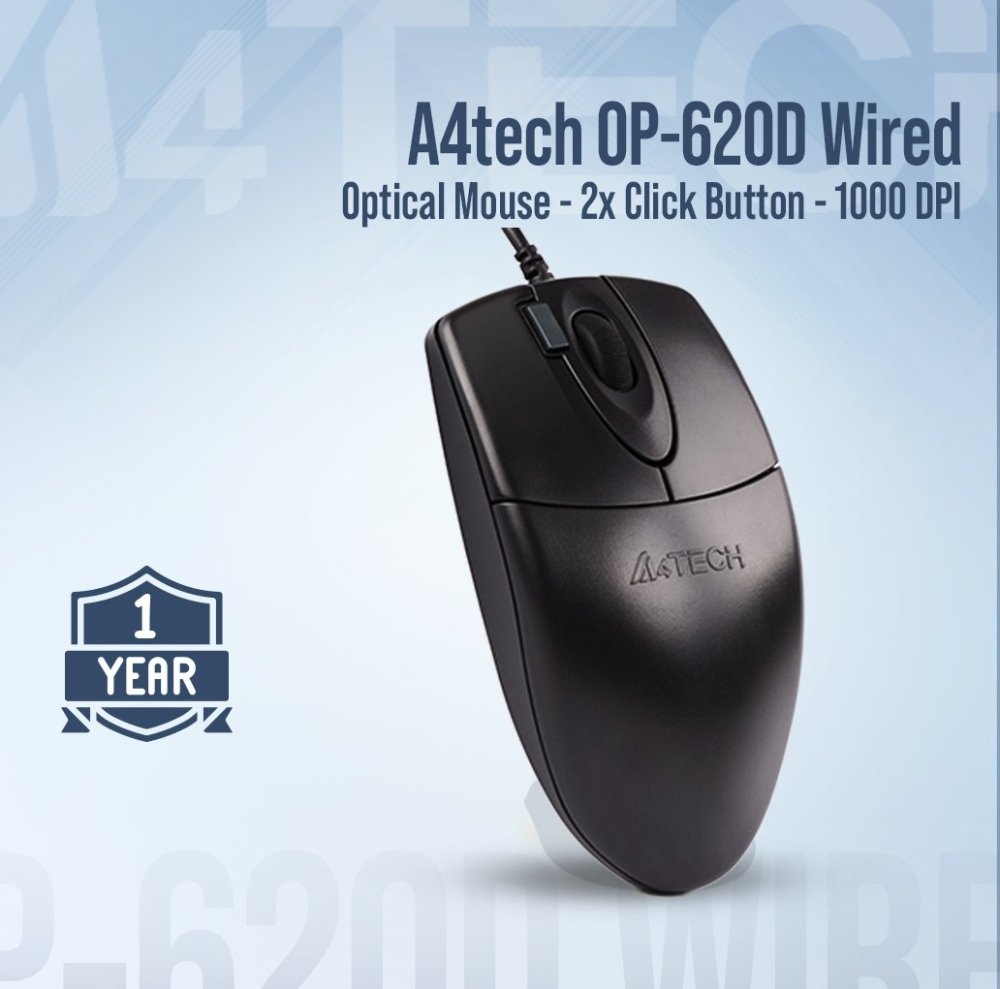 A4 Tech OP-620D USB Wired Mouse
