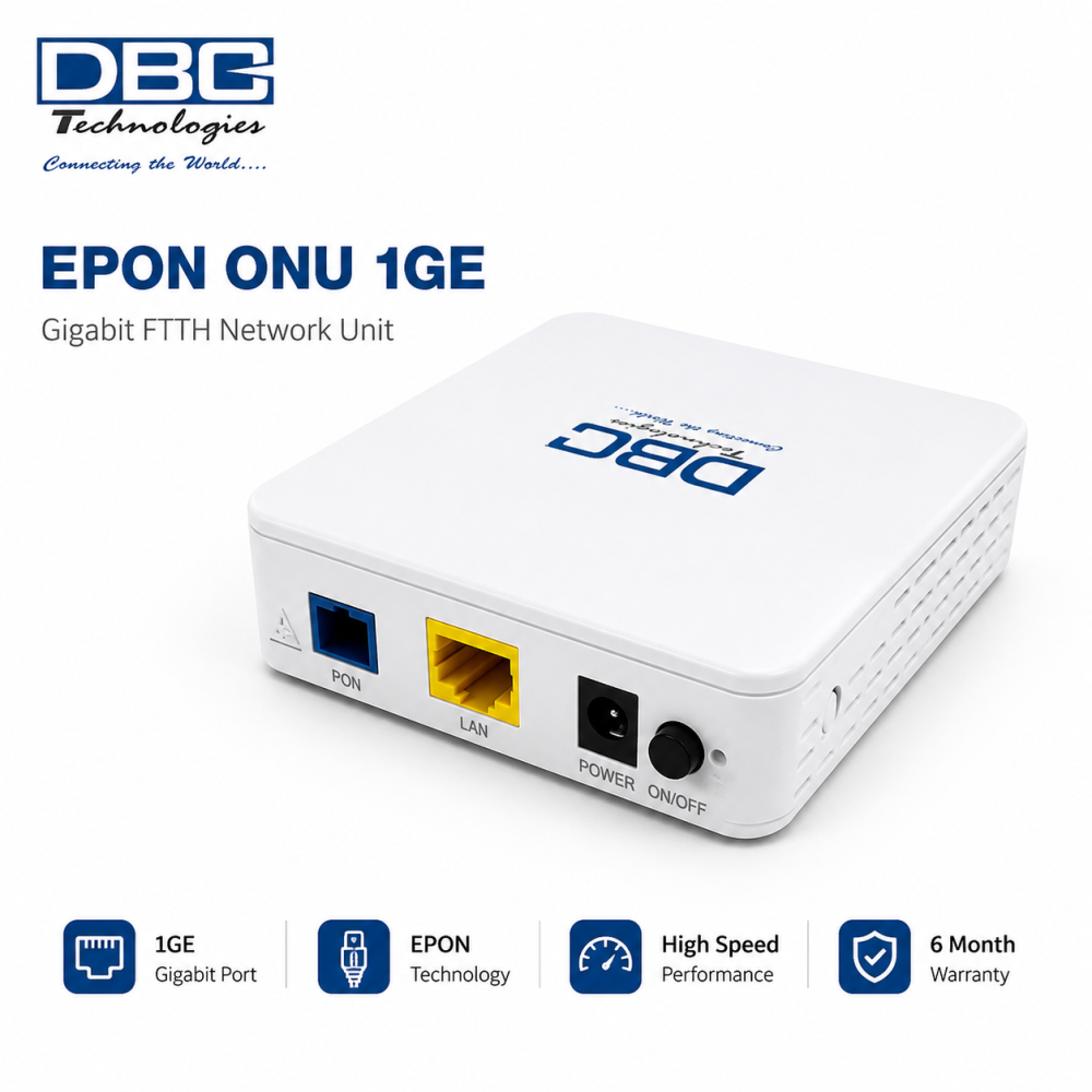 DBC EPON ONU 1GE Gigabit FTTH Network Unit