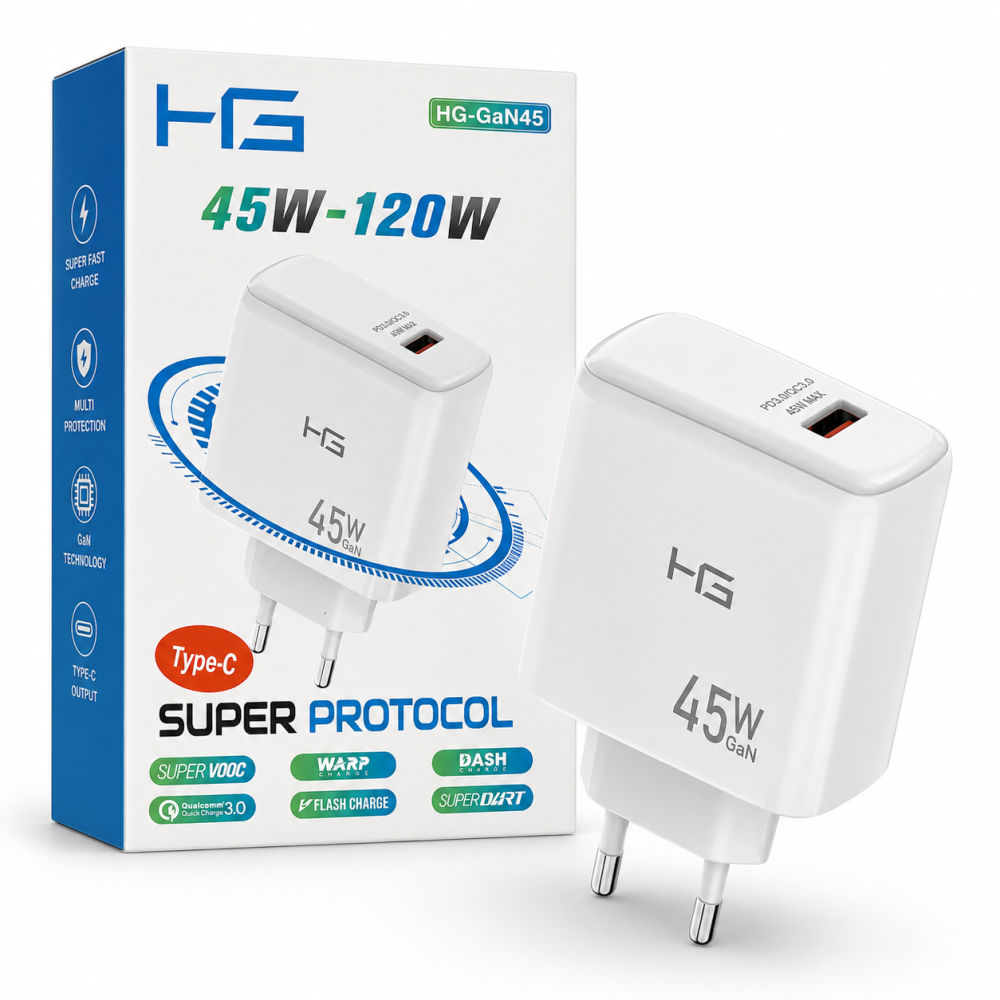 Halima HG-GaN45 45W GaN Fast Charger