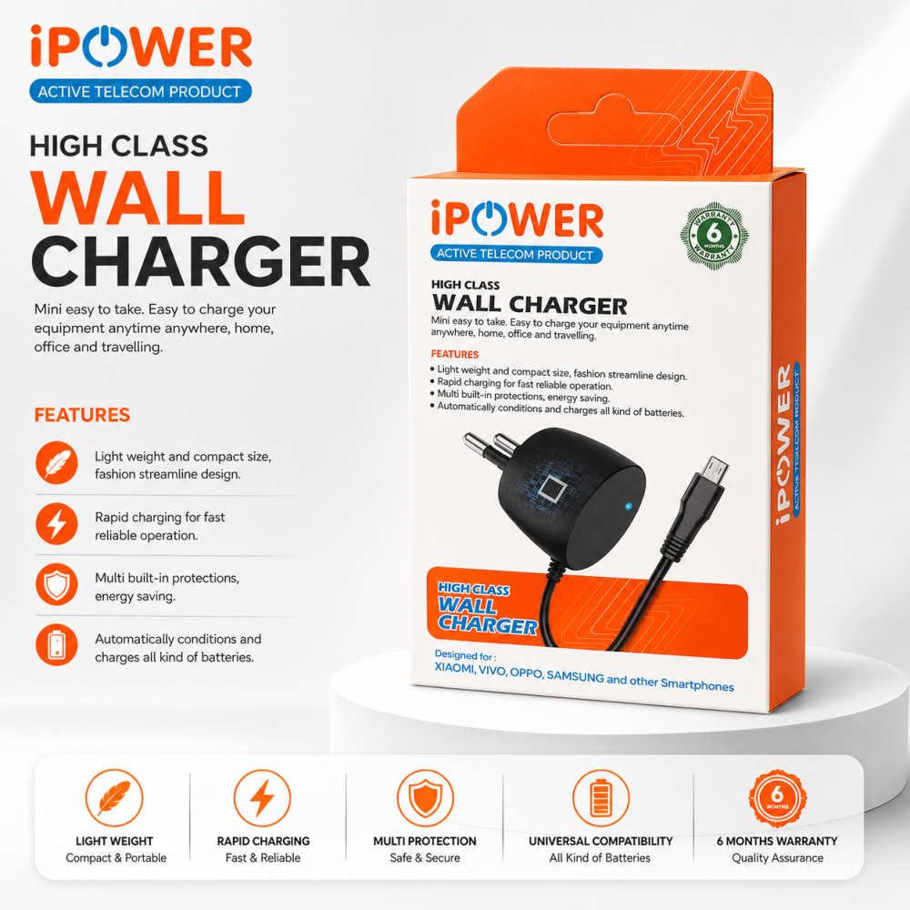 iPOWER IP-500J Micro USB Charger