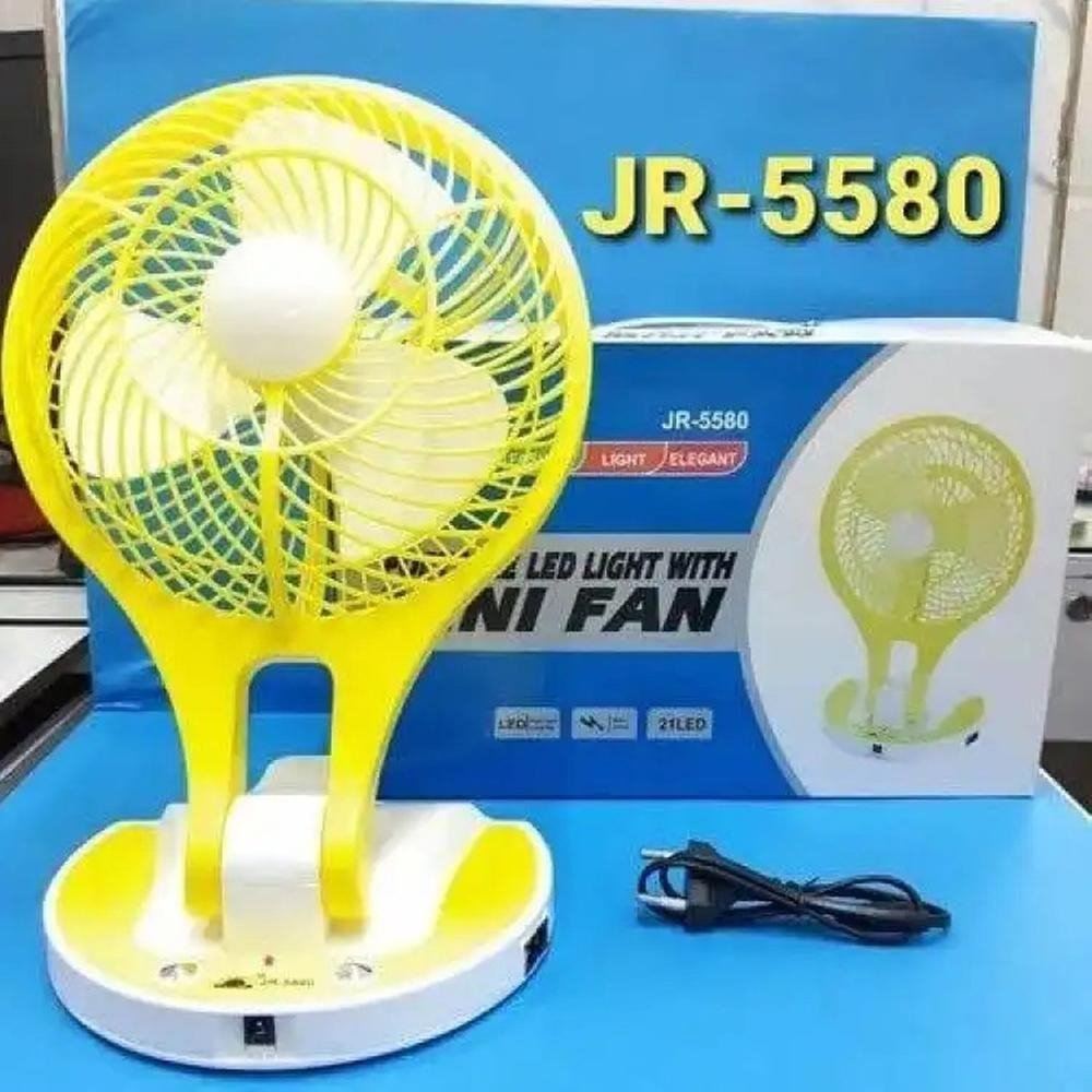 JR 5580 Mini Fan Light Portable