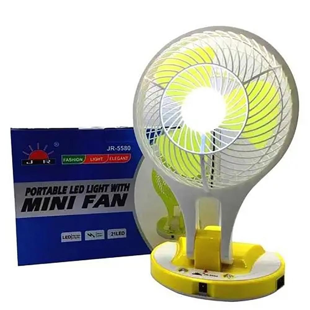 JR 5580 Mini Fan Light Portable
