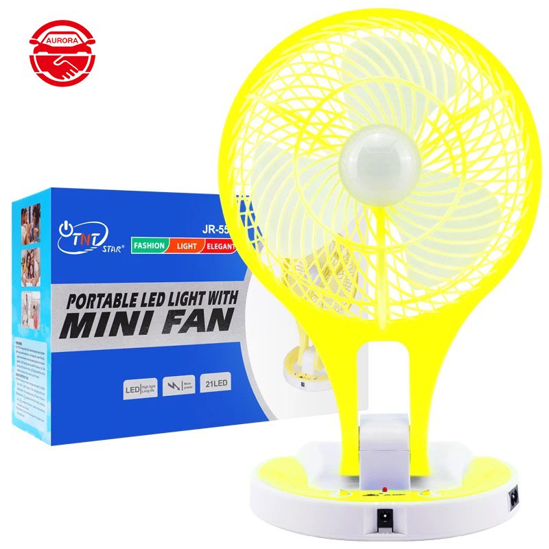 JR 5580 Mini Fan Light Portable