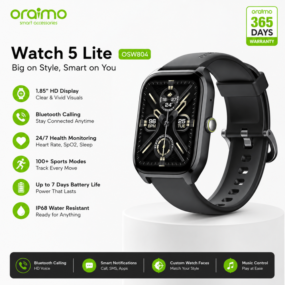 Oraimo Watch 5 Lite OSW804 Smartwatch