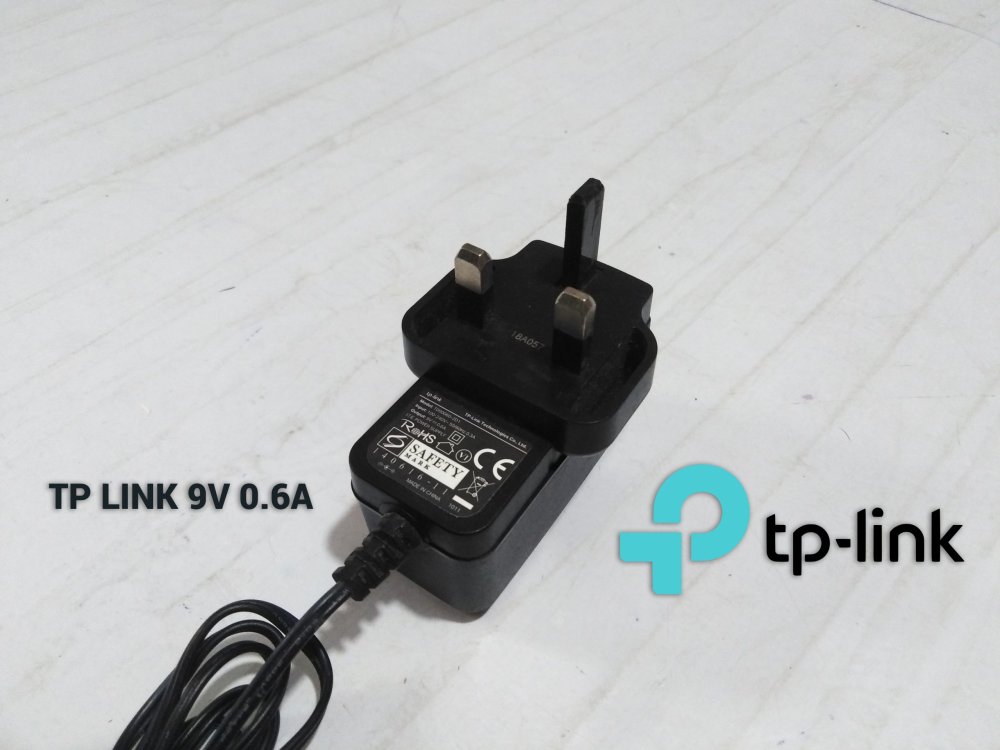 Power Adapter TP Link DC 9V Charger Router