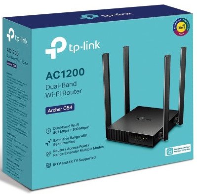 TP Link Archer C54 AC1200 WiFi Router