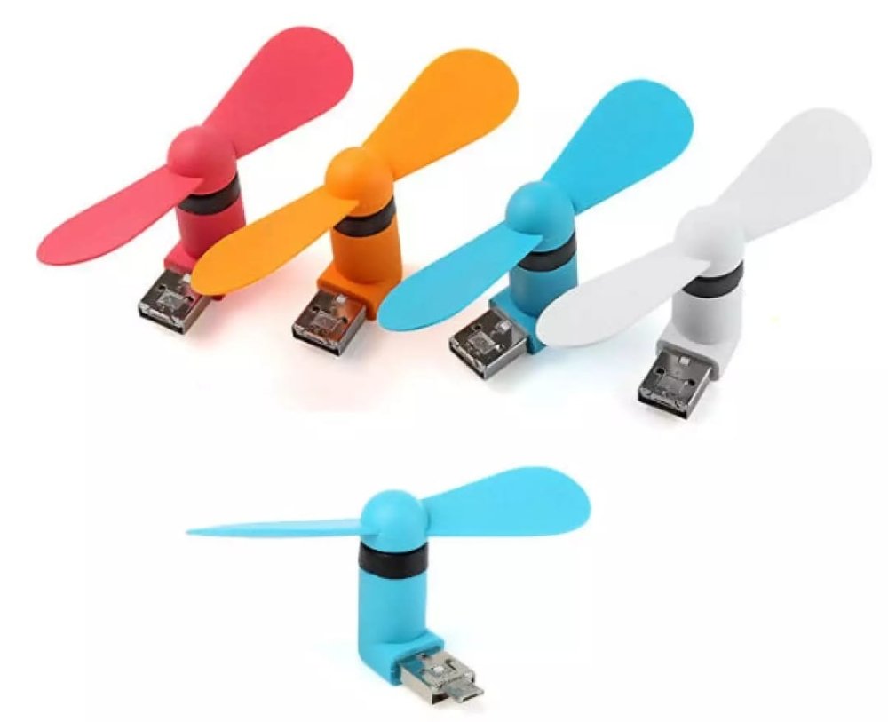 Two in One USB OTG Mini Fan Portable
