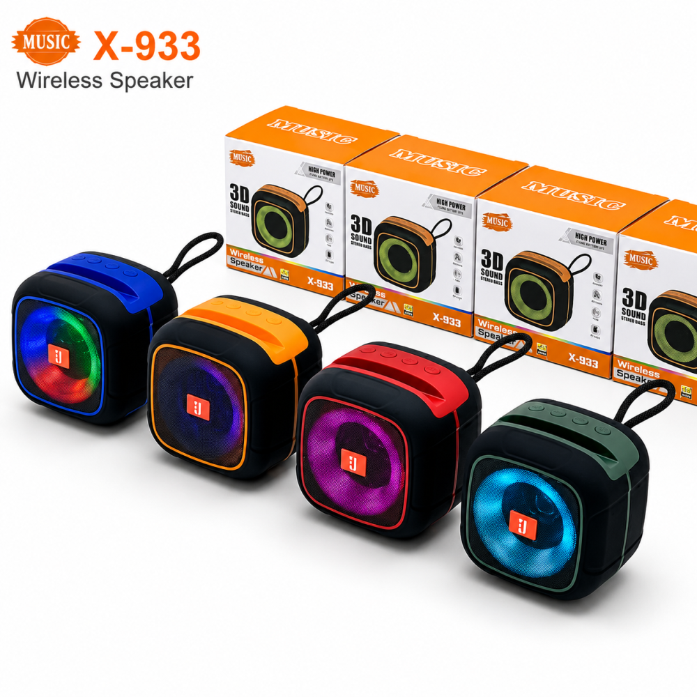 X933 Wireless Bluetooth Portable Speaker